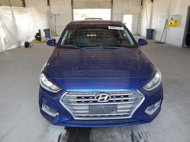3KPC24A32KE041330 - 2019 HYUNDAI ACCENT SE Կապույտ լուսանկար 5
