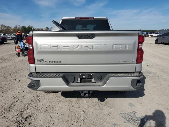 1GCRABEK2NZ579120 - 2022 CHEVROLET SILVERADO C1500 CUSTOM SILVER photo 6