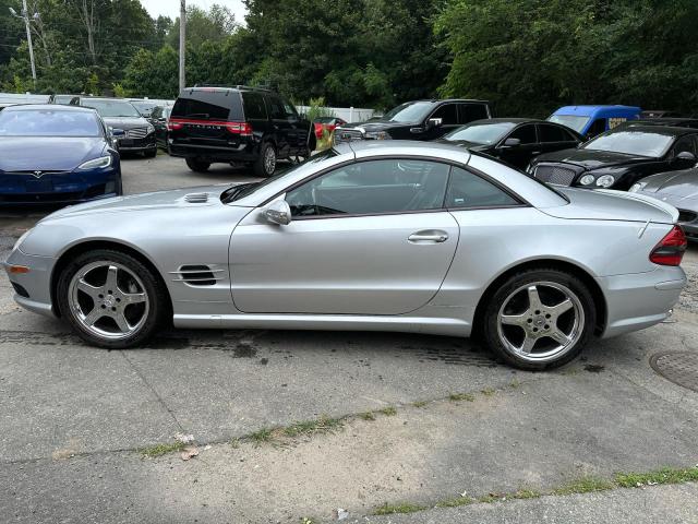 WDBSK75F23F029475 - 2003 MERCEDES-BENZ SL 500R GRAY photo 11