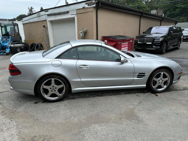 WDBSK75F23F029475 - 2003 MERCEDES-BENZ SL 500R GRAY photo 12