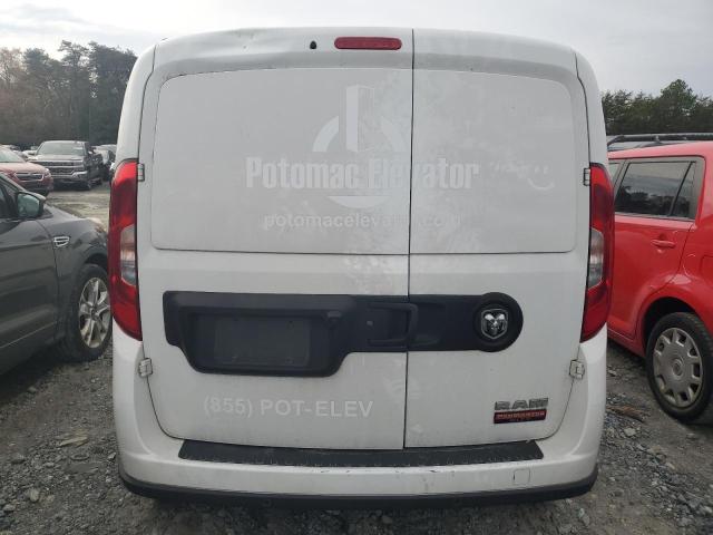ZFBHRFBBXM6V74976 - 2021 RAM PROMASTER SLT Սպիտակ լուսանկար 6