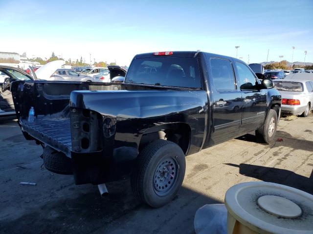 3GCPCSE05BG372765 - 2011 CHEVROLET SILVERADO C1500 LT BLACK photo 3