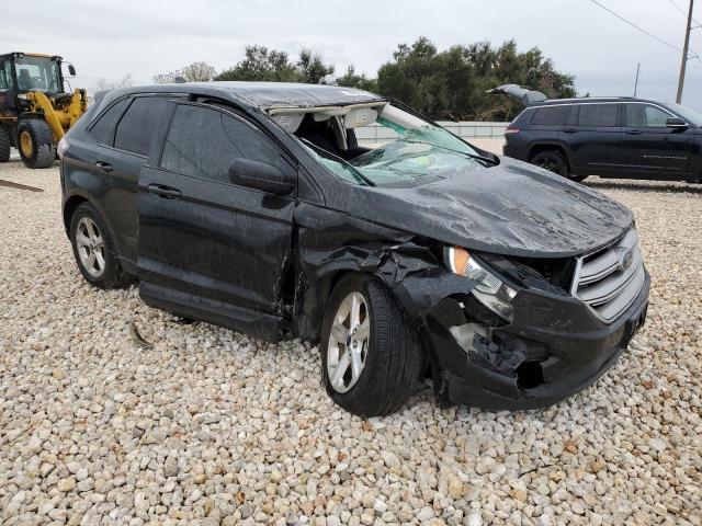 2FMTK3G90FBB66406 - 2015 FORD EDGE SE BLACK photo 4