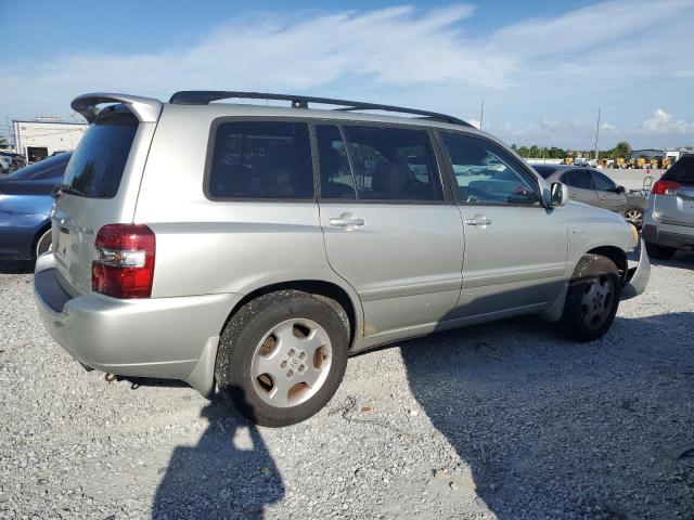 JTEDP21A140023823 - 2004 TOYOTA HIGHLANDER BASE Silber Foto 3