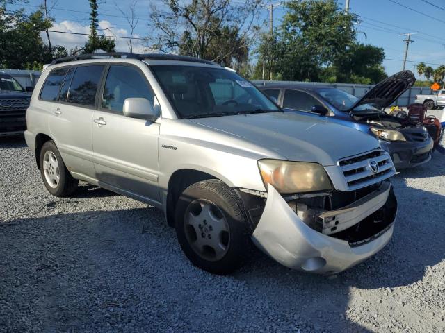JTEDP21A140023823 - 2004 TOYOTA HIGHLANDER BASE Silber Foto 4