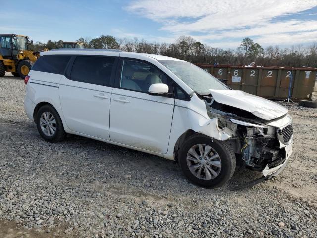 KNDMB5C1XG6091301 - 2016 KIA SEDONA LX WHITE photo 4