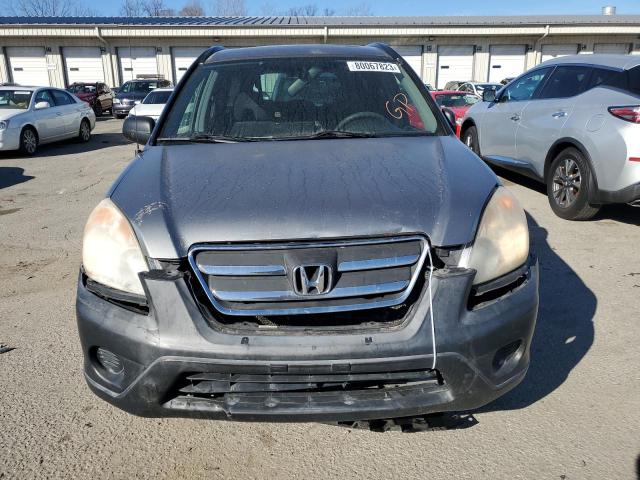 JHLRD78805C034477 - 2005 HONDA CR-V EX SILVER photo 5