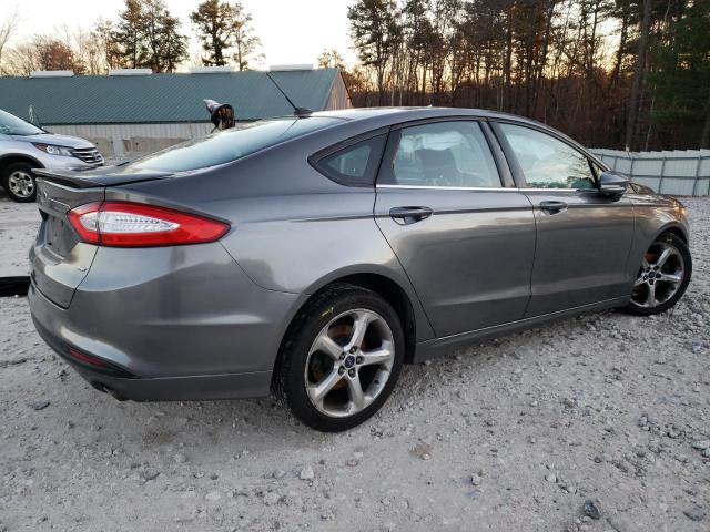 3FA6P0H79DR251098 - 2013 FORD FUSION SE GRAY photo 3