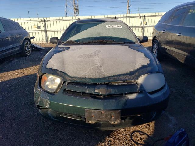 1G1JC52F647270303 - 2004 CHEVROLET CAVALIER GREEN photo 5