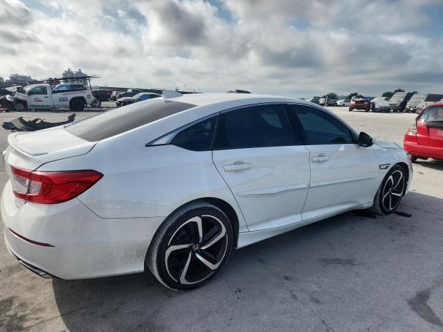 1HGCV1F33KA009148 - 2019 HONDA ACCORD SPORT Weiß Foto 3