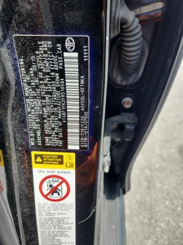 4T4BF1FK2FR510584 - 2015 TOYOTA CAMRY LE BLACK photo 12