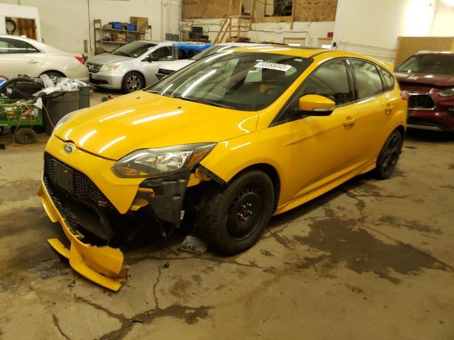 1FADP3L90DL145056 - 2013 FORD FOCUS ST YELLOW photo 1