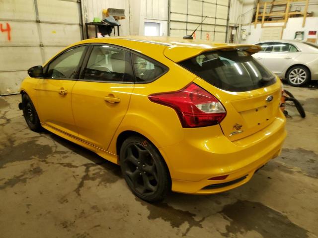 1FADP3L90DL145056 - 2013 FORD FOCUS ST YELLOW photo 2