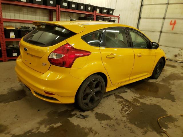 1FADP3L90DL145056 - 2013 FORD FOCUS ST YELLOW photo 3