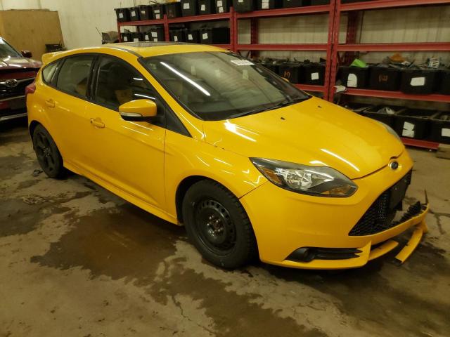 1FADP3L90DL145056 - 2013 FORD FOCUS ST YELLOW photo 4