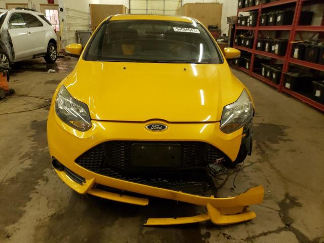 1FADP3L90DL145056 - 2013 FORD FOCUS ST YELLOW photo 5