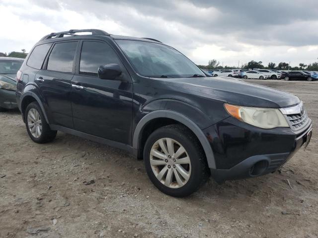 JF2SHADC0BH770488 - 2011 SUBARU FORESTER 2.5X PREMIUM BLACK photo 4