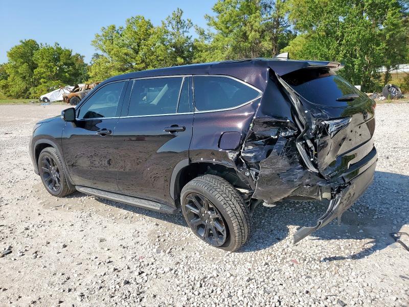 5TDZZRAH0NS131441 - 2022 TOYOTA HIGHLANDER L 黑色 照片 2