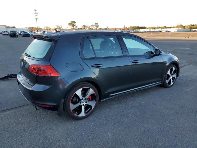 3VW547AU8HM002072 - 2017 VOLKSWAGEN GTI SPORT GRAY photo 3