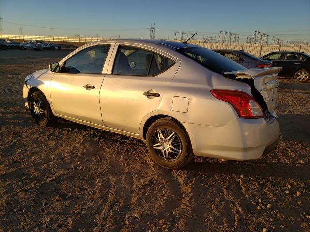 3N1CN7AP9GL907672 - 2016 NISSAN VERSA S SILVER photo 2