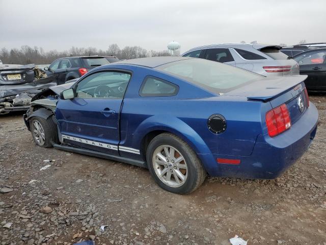 1ZVHT80N295103115 - 2009 FORD MUSTANG BLUE photo 2