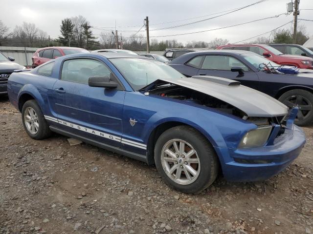1ZVHT80N295103115 - 2009 FORD MUSTANG BLUE photo 4