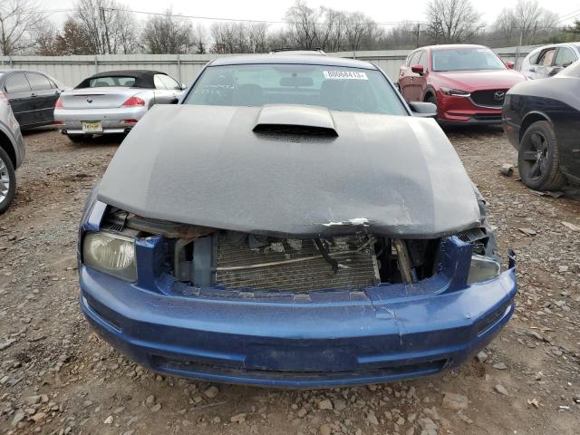 1ZVHT80N295103115 - 2009 FORD MUSTANG BLUE photo 5
