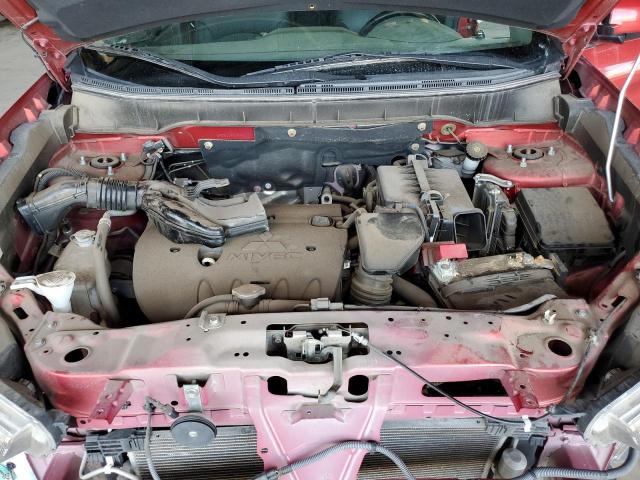 JA4AP3AW8JU017914 - 2018 MITSUBISHI OUTLANDER ES BURGUNDY photo 11