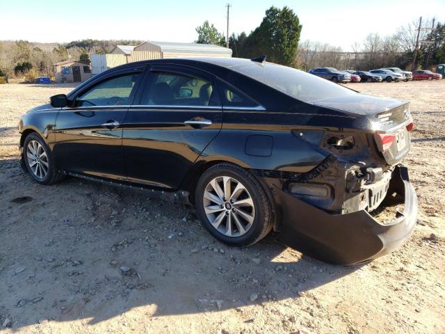 5NPEC4AC0EH813782 - 2014 HYUNDAI SONATA SE BLACK photo 2