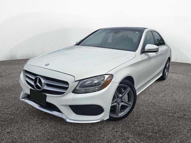WDDWF4KB0HR257XXX - 2017 MERCEDES-BENZ C 300 4MATIC WHITE photo 2
