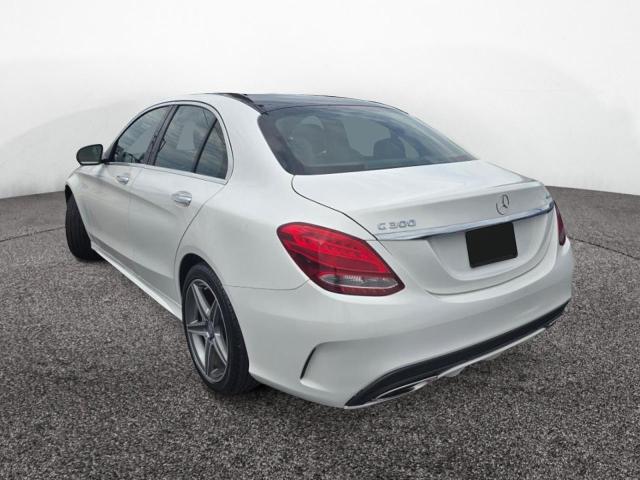 WDDWF4KB0HR257XXX - 2017 MERCEDES-BENZ C 300 4MATIC WHITE photo 3