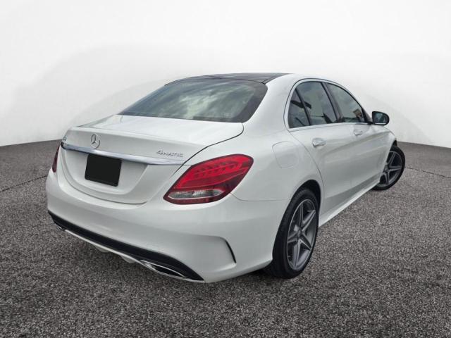 WDDWF4KB0HR257XXX - 2017 MERCEDES-BENZ C 300 4MATIC WHITE photo 4