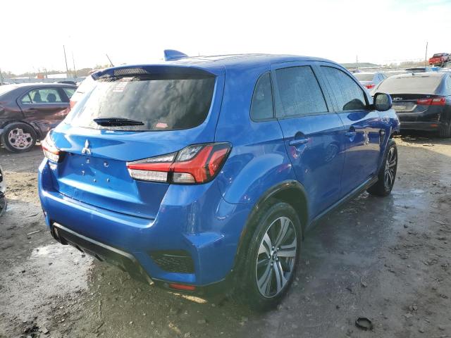 JA4APUAU2MU027606 - 2021 MITSUBISHI OUTLANDER ES BLUE photo 3