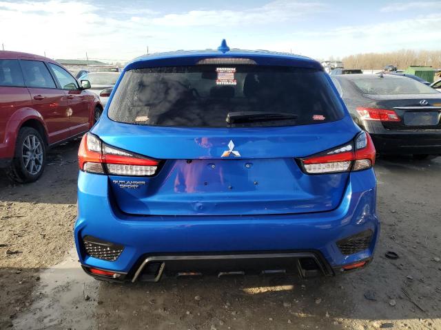 JA4APUAU2MU027606 - 2021 MITSUBISHI OUTLANDER ES BLUE photo 6