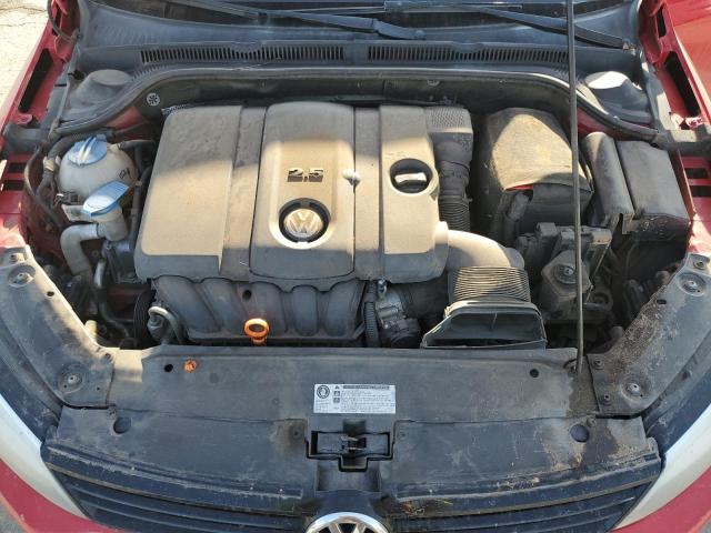 3VWDZ7AJ2BM357622 - 2011 VOLKSWAGEN JETTA SE 红色 照片 11