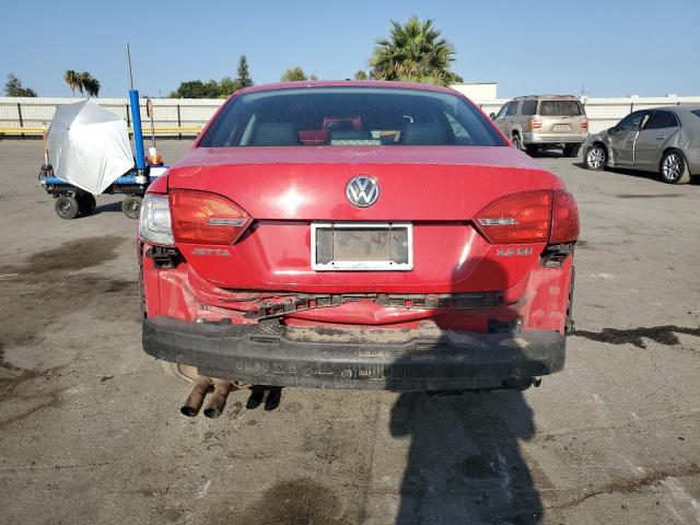 3VWDZ7AJ2BM357622 - 2011 VOLKSWAGEN JETTA SE 红色 照片 6