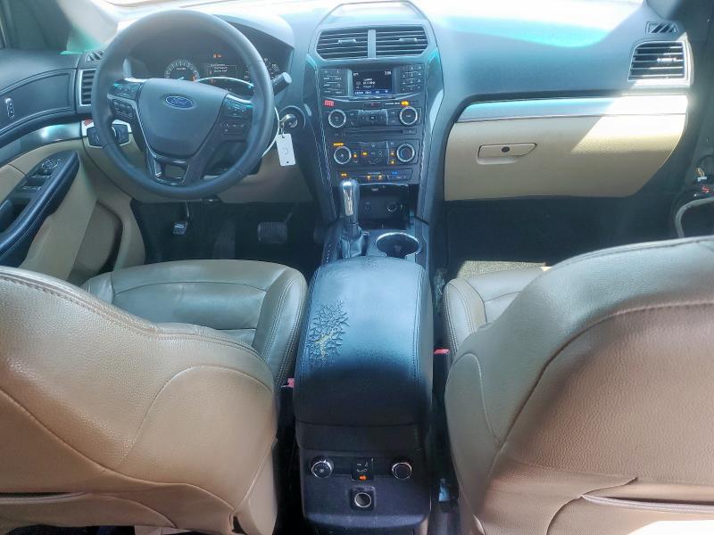 1FM5K7B80GGC85727 - 2016 FORD EXPLORER SILVER photo 8