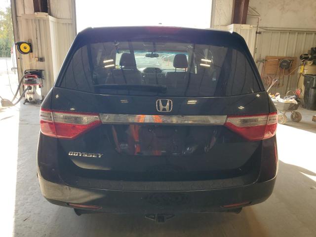 5FNRL5H69BB050484 - 2011 HONDA ODYSSEY EXL BLACK photo 6