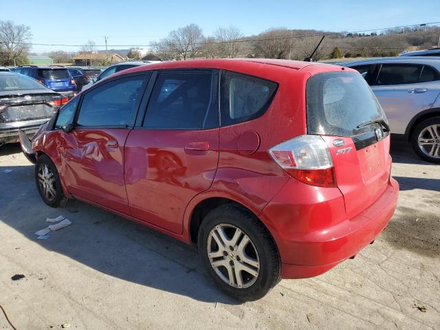 JHMGE8H38DC077537 - 2013 HONDA FIT RED photo 2