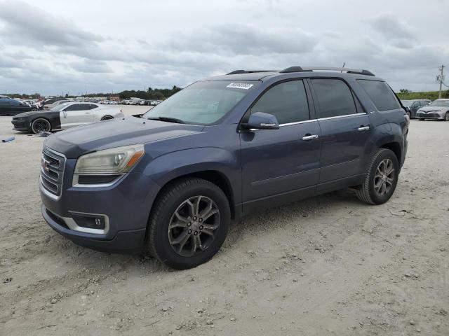 1GKKRRKD4EJ164716 - 2014 GMC ACADIA SLT-1 BLUE photo 1