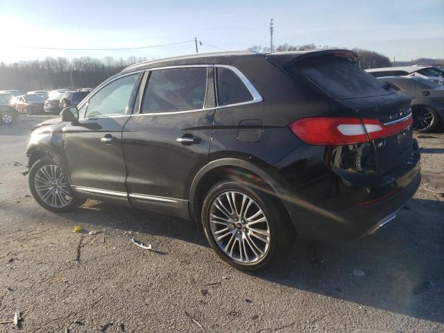 2LMTJ8LR1GBL84270 - 2016 LINCOLN MKX RESERVE Қара фото 2