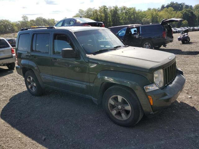 1J8GN28K18W179877 - 2008 JEEP LIBERTY SPORT GREEN photo 4