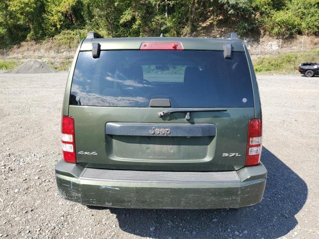 1J8GN28K18W179877 - 2008 JEEP LIBERTY SPORT GREEN photo 6