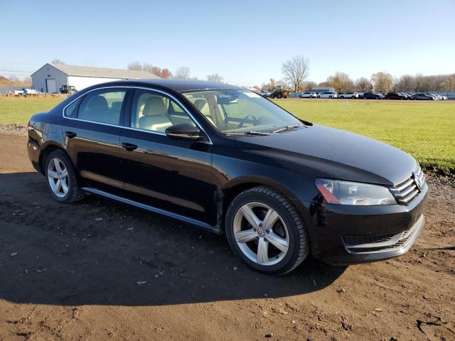 1VWBP7A35CC012294 - 2012 VOLKSWAGEN PASSAT SE BLACK photo 4