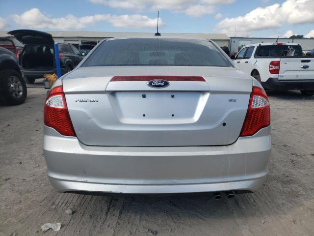 3FAHP0HA8CR400118 - 2012 FORD FUSION SE SILVER photo 6