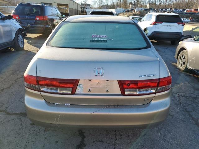 3HGCM56303G711358 - 2003 HONDA ACCORD LX BEIGE photo 6