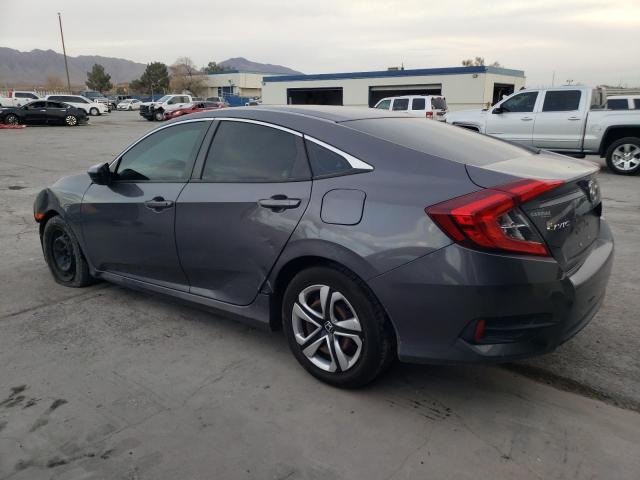 2HGFC2F58JH555647 - 2018 HONDA CIVIC LX GRAY photo 2