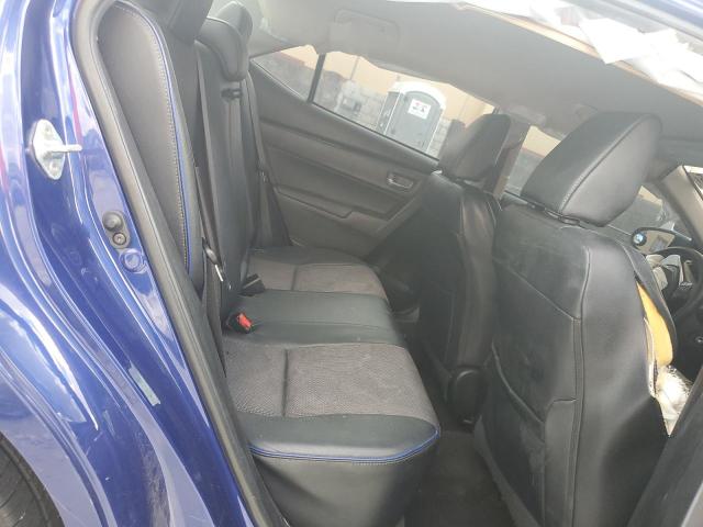 5YFBURHE7KP876400 - 2019 TOYOTA COROLLA L BLUE photo 10