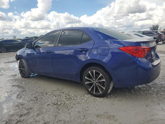 5YFBURHE7KP876400 - 2019 TOYOTA COROLLA L BLUE photo 2