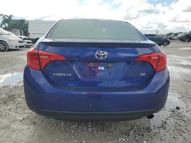 5YFBURHE7KP876400 - 2019 TOYOTA COROLLA L BLUE photo 6